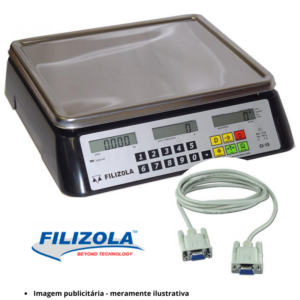 Cabo de Comunicação Serial RS232 p/ Balança Filizola Ci Contadora