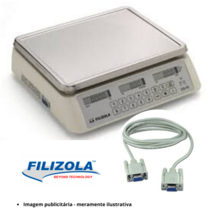 Cabo de Comunicação Serial RS232 p/ Balança Filizola Cs