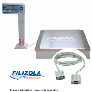 Cabo de Comunicação Serial RS232 p/ Balança Filizola MF Checkout