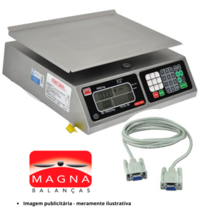 Cabo de Comunicação Serial RS232 p/ Balança Magna LPCR