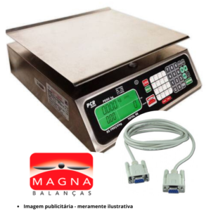 Cabo de Comunicação Serial RS232 p/ Balança Magna PCR