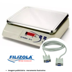 Cabo de Comunicação Serial RS232 p/ Balança Filizola BPS
