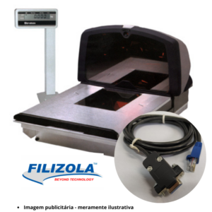 Cabo de Comunicação Serial RS232 p/ Balança Filizola Stratos Balança