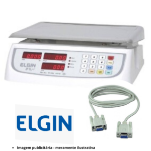 Cabo de Comunicação Serial RS232 p/ Balança Elgin DP15