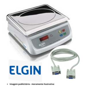 Cabo de Comunicação Serial RS232 p/ Balança Elgin DP3000