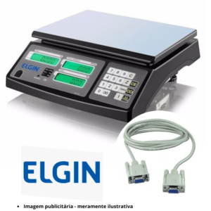 Cabo de Comunicação Serial RS232 p/ Balança Elgin SA-110