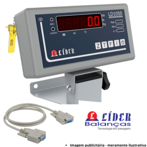 Cabo de Comunicação Serial RS232 p/ Balança Lider Ld1050