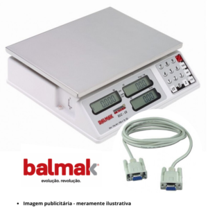 Cabo de Comunicação Serial RS232 p/ Balança Balmak ELC