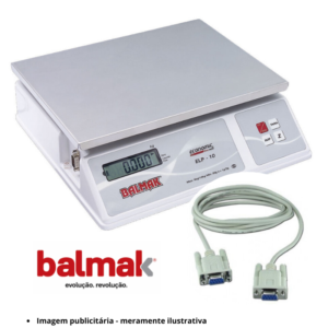 Cabo de Comunicação Serial RS232 p/ Balança Balmak ELP Antiga