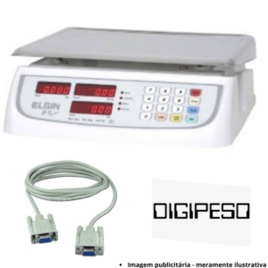 Cabo de Comunicação Serial RS232 p/ Balança Digipeso DP15