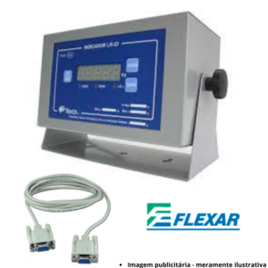 Cabo de Comunicação Serial RS232 p/ Balança Flexar LR-22