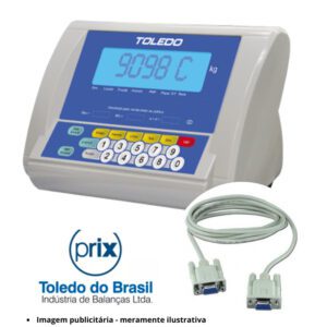 Cabo de Comunicação Serial RS232 p/ Balança Toledo 9098C
