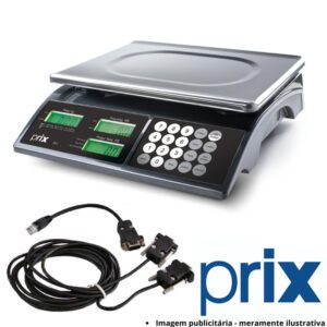 Kit de Comunicação Serial RS232 p/ Balança Toledo Prix 3 Fit