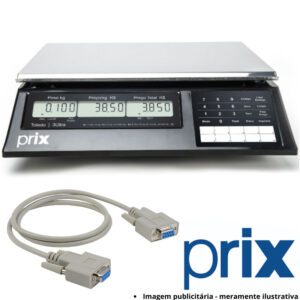Cabo de Comunicação Serial RS232 p/ Balança Toledo Prix 3 Ultra