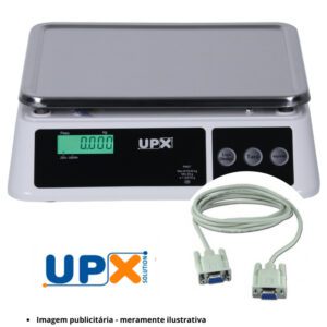 Cabo de Comunicação Serial RS232 p/ Balança UPX Wind P