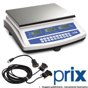 Kit de Comunicação Serial RS232 p/ Balança Toledo Prix 3 Light