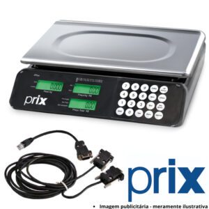 Kit de Comunicação Serial RS232 p/ Balança Toledo Prix 3 Plus