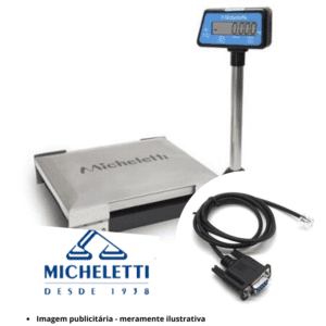 Cabo de Comunicação Serial RS232 p/ Balança Micheletti Brisa
