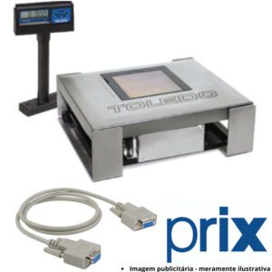 Cabo de Comunicação Serial RS232 p/ Balança Toledo 8217