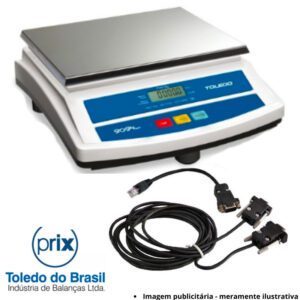 Kit de Comunicação Serial RS232 p/ Balança Toledo 9094 Light