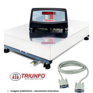 Cabo de Comunicação Serial RS232 p/ Balança Triunfo PLT Inox
