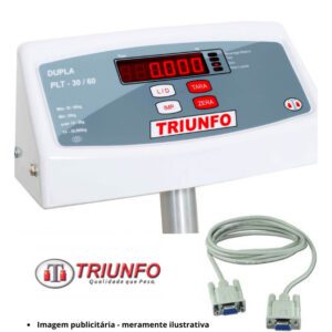 Cabo de Comunicação Serial RS232 p/ Balança Triunfo PLT Robusta