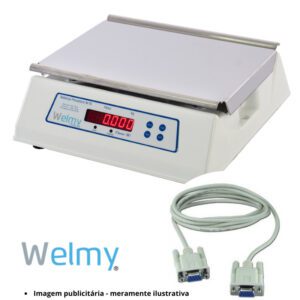 Cabo de Comunicação Serial RS232 p/ Balança Welmy W Pesadora