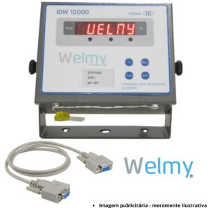 Cabo de Comunicação Serial RS232 p/ Balança Welmy Idw 10.000