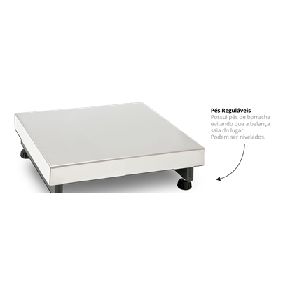 Ramuza Dp300 - Capacidade 300kg - Plataforma 500mm x 500mm - Imagem 2