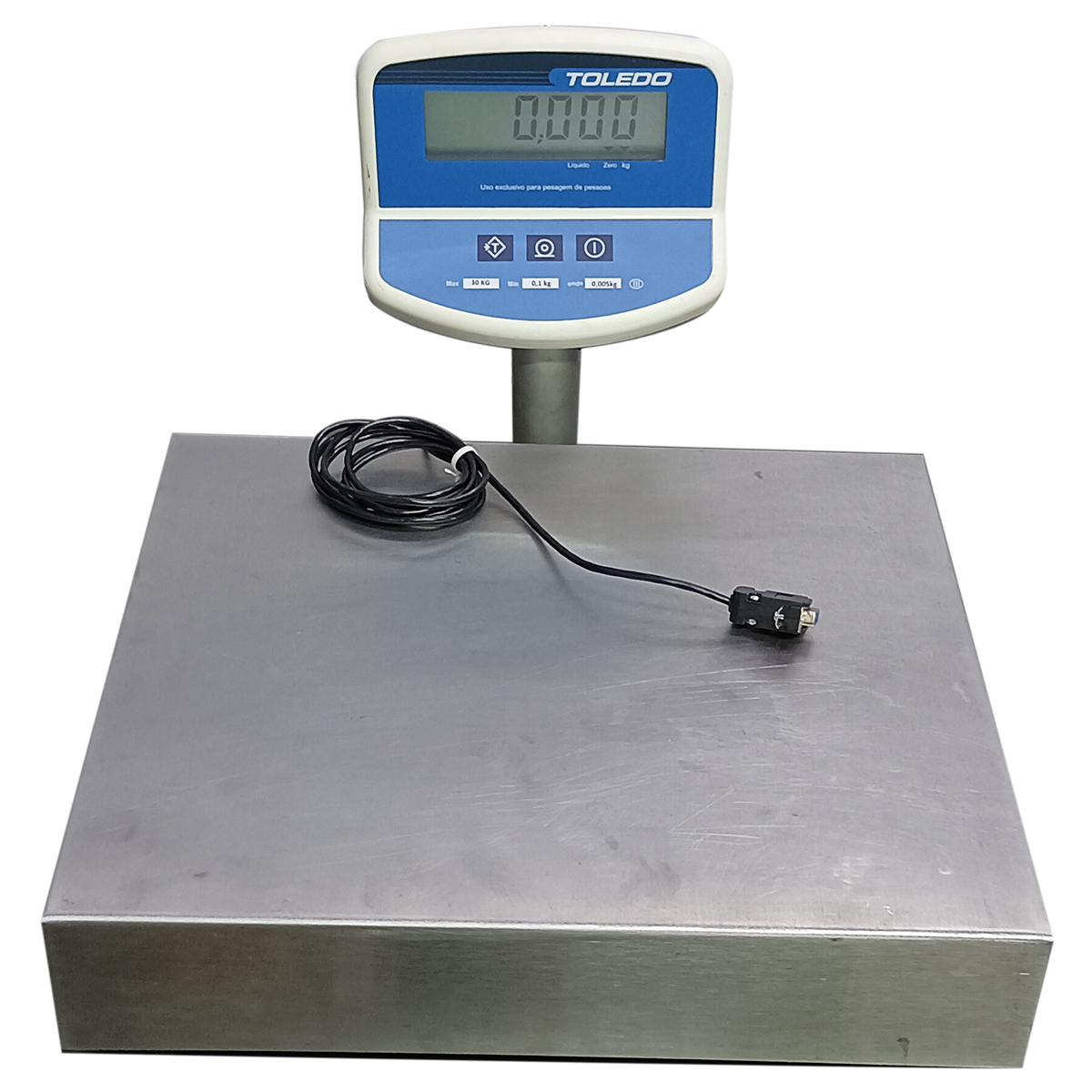 Toledo 2098 - Capacidade 30kg - Comunicação Serial