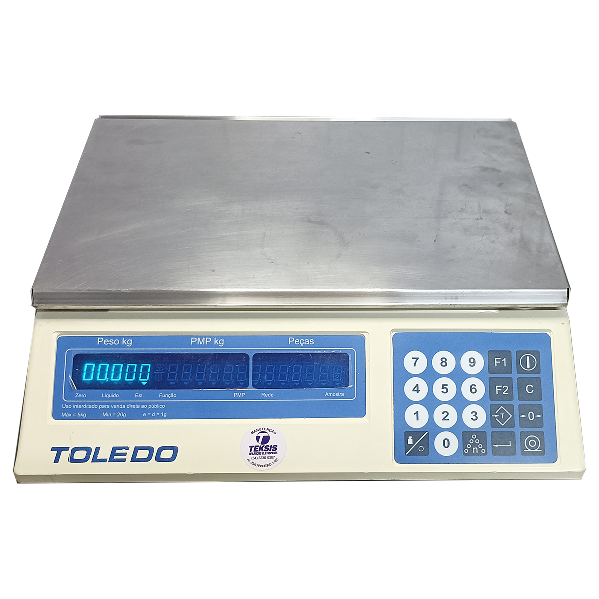 Toledo 3400 - Contadora - 5kgx1g - REVITALIZADA